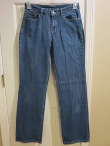 Liz Claiborne Jeans Women's Bootcut Wide Leg Med Wash Blue Denim Jeans, Size: 4 - Picture 1 of 9