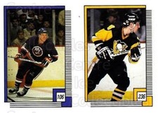 1988-89 O-pee-chee Stickers #106-236 Alan Kerr, Dan Quinn