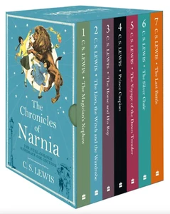 NEW The Chronicles of Narnia Complete 7 Books Collection Gift Set by C.S. Lewis! - Picture 1 of 1