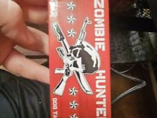 NIB Zombie Hunter Dog Tags w Chain Nerd Horror Block 2016 Exclusive Collectible