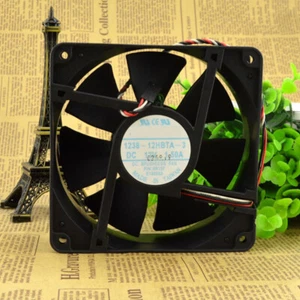 Cooling fan 1238-12HBTA-3 for JMC/DATECH 120×120×38mm DC12V 1.50A 3pin - Picture 1 of 5