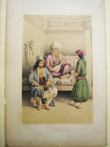 Turkey. Camille Rogier. Dervise Of Bokhara.original Litografia Paris 1848 - Bild 1 von 1