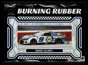 2024 Panini Donruss Racing Burning Rubber #7 Chase Elliott /199 holo - Picture 1 of 2