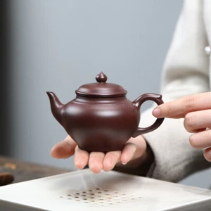 Original Ore Real Yixing Zisha Tea Pot Purple Grit Master Pot 190ml Marked Pots - Picture 1 of 8