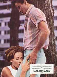 MARLENE JOBERT HORST BUCHHOLZ L'ASTRAGALE 1968 VINTAGE LOBBY CARD #2