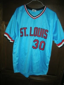 NEW ST LOUIS CARDINALS, ORLANDO CEPEDA SIGNED JERSEY, MENS LARGE, COA/JSA - Picture 1 of 7