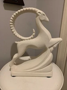Vtg Haeger Antelope Gazelle Ceramic Sculpture  - Picture 1 of 14