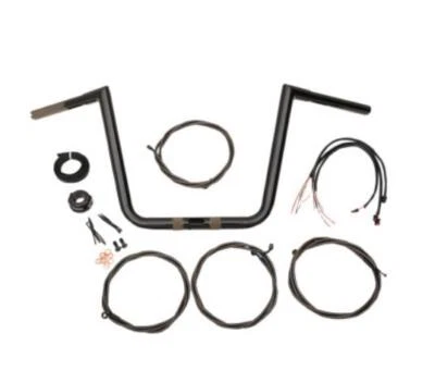 LA Choppers 2015 - 2023 Harley Road Glide 黑色 10 英寸 APE 带电缆 LA-7312KT1-61B — 第 1/4 张图片