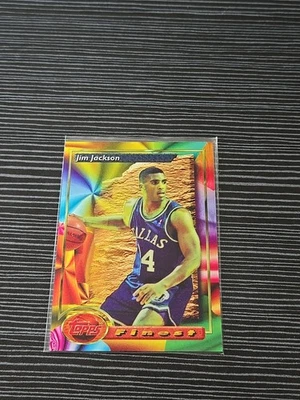 Tarjeta de aspecto nítido 1993-94 Topps Finest - Jim Jackson #136  Foto 1 de 4