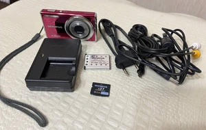 Olympus X-930 12mp pink  With XD Card, Battery, Charger Tested Working - Picture 1 of 16