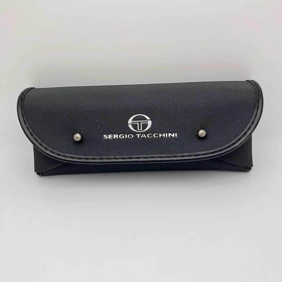 Sergio Tacchini 眼镜 太阳玻璃保护壳 软壳 保护 黑色 — 第 1/3 张图片