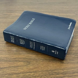 Holy Bible King James Version 1976 Giant Print Red Letter Edition Nelson 544B - Foto 1 di 8