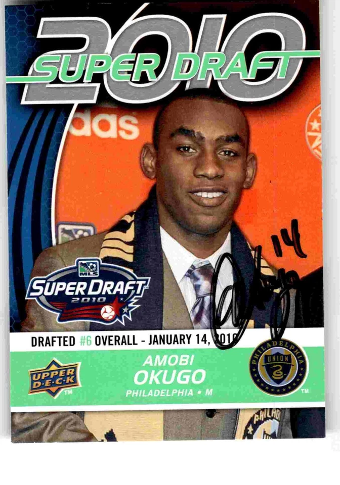 2010 Upper Deck MLS base set all autographed pick a card - Image 1 of 1