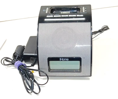 ihome будильник для вашего iPod iH110 + адаптер переменного тока нуждается iPod вставить - работает - Изображение 1 из 4