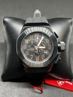 Reloj Hombre Swiss Legend Trimix Diver Cronógrafo Lume 46mm Para Piezas o Reparación Foto 1 de 4