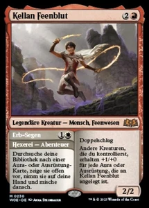 Kellan, the Fae-Blooded, Wilds of Eldraine (WOE) Foil, MtG deutsch - Bild 1 von 1