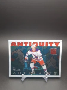 J.T. Artefactos de cubierta superior Miller 2025-26 antigüedad #AT-3 New York Rangers - Imagen 1 de 2
