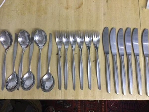 BSF Inox  6 Personen Tafelbesteck Besteck rostfrei Messer Gabel Löffel - Bild 1 von 3