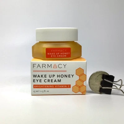 Farmacy CREMA PARA OJOS MIEL DESPERTAR con Vitamina C Iluminadora - 15 ml / 0,5 OZ - NUEVA EN CAJA Foto 1 de 3