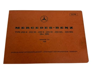 Mercedes benz 1970 Catalogo C 250s se sel seb - Foto 1 di 1