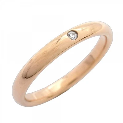 Anillo Tiffany Banda Apilable 1PD 18KPG Oro Rosa Diamante Hombre Talla... GZl1delx Foto 1 de 4