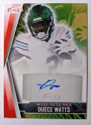 2022 SAGE RED PARALLEL AUTO DUECE WATTS - Image 1 of 2