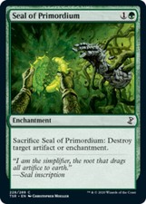 MTG-1x-NM-Mint, English-Seal of Primordium - Foil-Time Spiral: Remastered