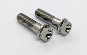 Yamaha XJR1300 Titanium rear brake caliper bolt kit 03 on Ti cal mounts hex head - Picture 1 of 4