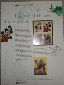 AMERICAN COMMORATIVE PANELS '08 "THE ART OF DISNEY IMAGINATION" **** - Picture 1 of 1