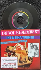 Ike & Tina Turner – Proud Mary / Nutbush City Limits 7'' IMPORT TESTED NM VIDEO - Foto 1 di 8