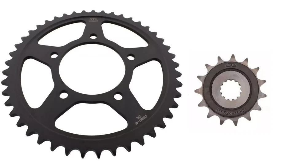 Kit De Transmisión Suzuki SV 650 1999/2008 JT Corona JTR807.45 Piñón JTF520.15 - Imagen 1 de 4