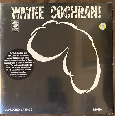 WAYNE COCHRAN - 2014 Sundazed Pressing of 1968 Chess Soul Classic - SEALED MINT - Image 1 of 3