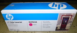 HP Color LaserJet Toner Ink Cartridge Q3963A for 2550 2820 2840, Magenta, NOS - Picture 1 of 4