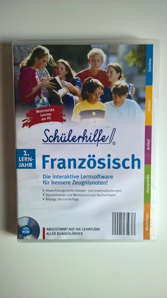 PC CD ROM Schülerhilfe Französisch 1. Lern-Jahr - Bild 1 von 3