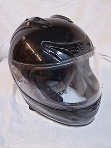 Fuel Helmet SH-FF0017 Unisex-Adult Size (xl)Black Vents DOT Full Face Motorcycle - Picture 1 of 7
