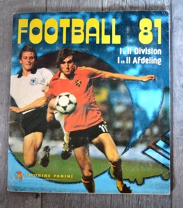 Panini Fußball Football 81 Belgien 1981-I.u.II.Division-Sammelalbum n.komplett - Picture 1 of 12