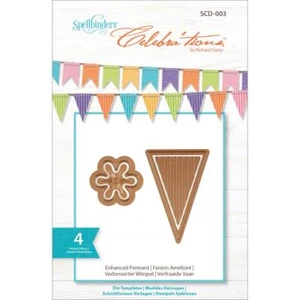 Spellbinders Celebra'tions ~ BANDERÍN MEJORADO ~ SCD-003 - Imagen 1 de 1