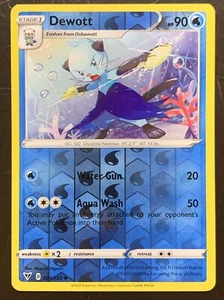 Dewott 34/185 Vivid Voltage Uncommon Reverse Holo Pokemon TCG - Picture 1 of 3