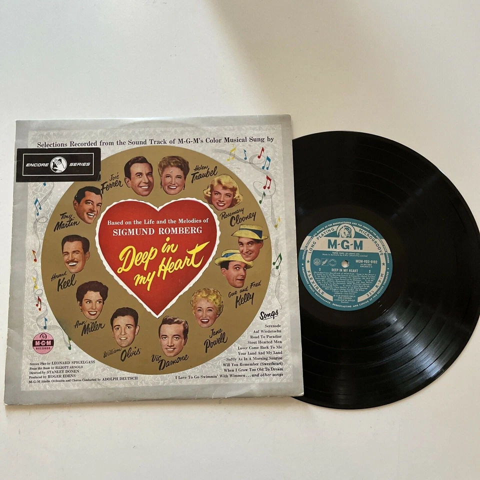 Deep In My Heart - From The Motion Picture Soundtrack (Vinyl, 1955) - Image 1 of 4