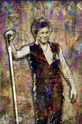 Póster BON JOVI 12x18 pulgadas, impresión artística tributo a Jon BON JOVI envío gratuito EE. UU. Foto 1 de 4