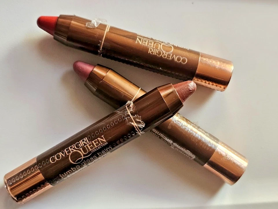 CoverGirl Lip Perfection Jumbo Gloss Balm Crayon Color Stick Flawed Tips Choice - Image 1 of 1