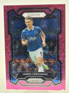 James Tarkowski 2023-24 Panini Prizm EPL Breakaway Pink Disco 138/149 Everton - Bild 1 von 4