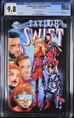 Mujer Force Taylor Swift Nuevos Mutantes 98 Variante CGC 9.8 Ltd 100 Travis Kelce Foto 1 de 2