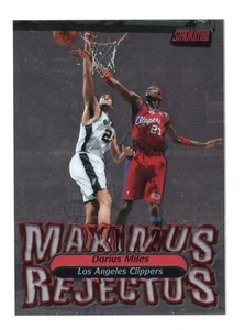 2001-02 Topps Stadium Club - DARIUS MILES - Maximus Rejectus Insert #MR5 - Picture 1 of 2