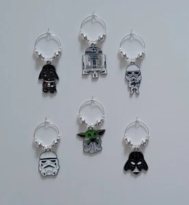 Star wars wine glass charms - Picture 1 of 1