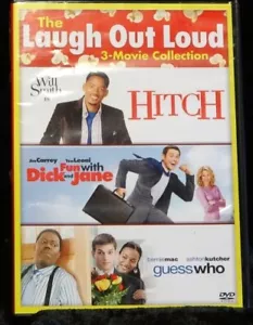 Hitch / Fun With Dick and Jane / Guess Who DVD (2005) Will Smith Kevin James - Picture 1 of 3