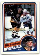1984-85 O-Pee-Chee Mike Krushelnyski Edmonton Oilers #248