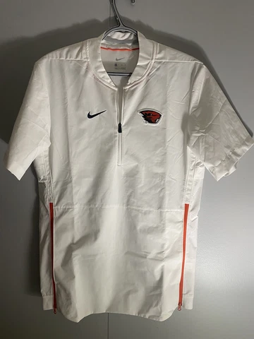 New Oregon State Beavers Short Sleeve Quarter Zip Nike Windbreaker Men’s XS Cover