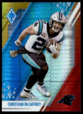 2021 Panini Phoenix #18 Christian McCaffrey FOOTBALL Carolina Panthers - Image 1 of 2