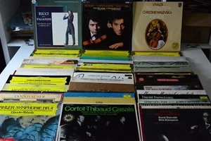 CLASSICAL LP LOT #1 DGG PHILIPS RICCI VIOLIN FOURNIER CELLO WALEVSKA BACH BARTOK - Picture 1 of 6
